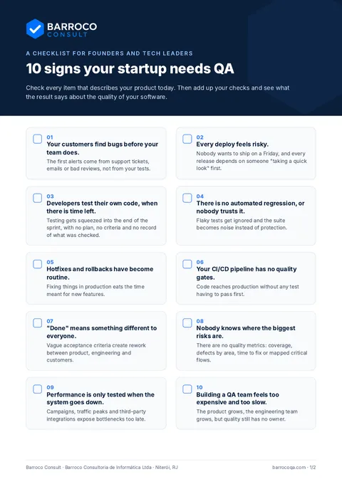 10 signs your startup needs QA